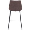 Zuo Byron Counter Stool Brown - 4 of 4