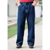 KingSize Men's Big & Tall Loose Fit Comfort Waist Jeans - 4 of 4