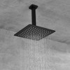 ChicFurnit Showerheads Rainfall Shower Head with Handheld Spray Combo Extention Arm High Pressure Showerheads for Bathroom, Black, 18.9"*13.38"*5.52" - 4 of 4