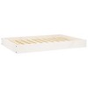 VidaXL Dog Bed White 36 in.x25.2 in.x3.5 in. Solid Wood Pine - 2 of 4