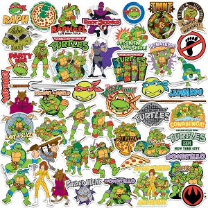 Teenage Mutant Ninja Turtles TMNT 2nd Variety Mix 100ct Vinyl Large Deluxe Stickers Variety Pack - 1 of 4