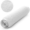Home Mart Goods White Loofah Shower Tub Mat With Non-Slip Suction Cups - 29" x 17" - 3 of 4