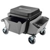 Powerbuilt Rolling Utility Seat with Side Trays and Drawer - image 2 of 3