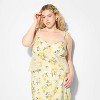 Women's Lace Trim Sweetheart Neck Tank Top - Wild Fable™ - 2 of 3