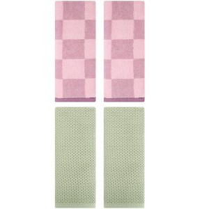 REGALWOVEN 4 Pcs Bathroom Hotel and Spa Cotton Hand Towels - 1 of 4