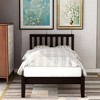 NicBex Twin Size Wood Platform Bed Frame with Headboard,12" Under Bed Storage,Solid Wood Slats Support,No Box Spring Needed,Easy Assembly - 2 of 4