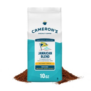 Cameron's Jamaican Blend Dark Roast Ground Coffee - 10oz - 1 of 4