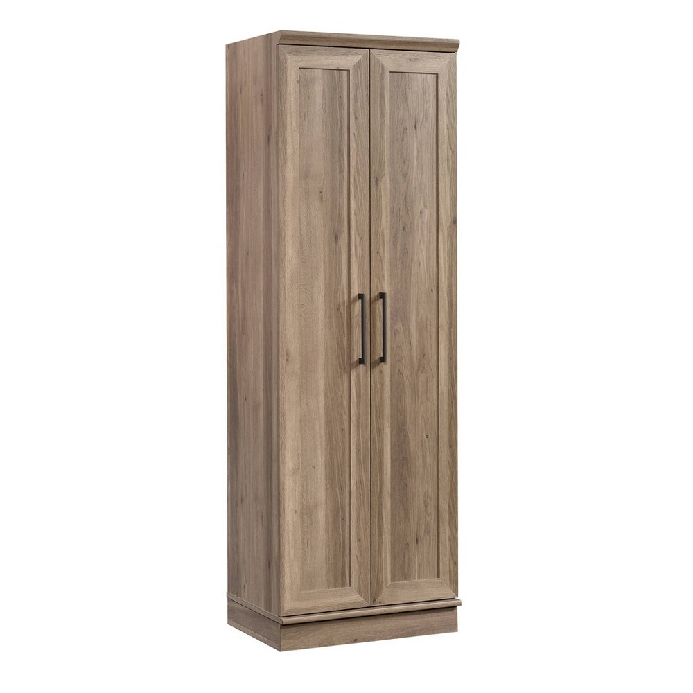 Photos - Wardrobe Sauder Homeplus Storage Cabinet Salt Oak  