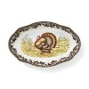 Spode Woodland Turkey Pickle Dish - Perfect for Thanksgiving - 2 of 4