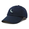 Dalix Moon Embroidered Crescent Astronomy Night Cotton Dad Hat Baseball Cap Adjustable Womens - 4 of 4