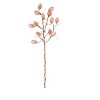 Botanica Stem Spray – 38"L Bendable EVA Foam Floral Accent in Pink, Set of 6 by Kalalou - 2 of 3