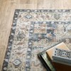 Oriental Weavers Charleston CHA02 Blue / Gold Indoor Area Rug - 2' x 8' - 4 of 4