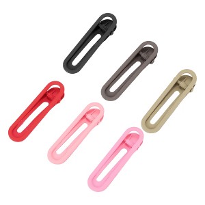 Unique Bargains Women's Classic Fashion Hair Clips 6 Pcs - 1 of 3