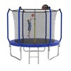 8FT Trampoline with Basketball Hoop, ASTM Approved Reinforced Type Outdoor Trampoline with Enclosure Net - 3 of 4