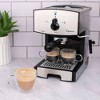 Capresso Compact Espresso/Cappuccino Machine EC Select – Black/Stainless  120.05