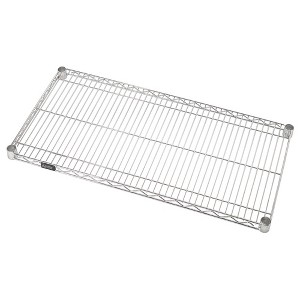 Quantum Storage Systems Wire Shelf, 30"W X 24"D, 600 - 800 Lb. Capacity, Chrome Plated Finish, Nsf - 1 of 2