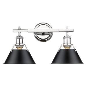 Golden Lighting Orwell 2 Light Bath Vanity - 1 of 2