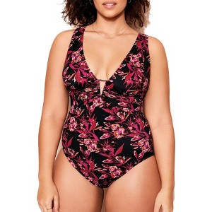 Adore Me Women's Andria One Piece Swimwear - 1 of 4