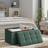 30" Storage Ottoman Bench, Ottoman with Storage, Ottoman Bench, Hold up to 660lb for Living Room - 3 of 4