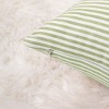 PiccoCasa Woven Striped Lumbar Throw Decors Rectangle Pillow Case 2 Packs - 3 of 4