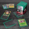 Monster Top Loaders for Trading Cards - 50, 3x4" Clear Hard Plastic Protector w Green Border- Compatible w Yugioh, Sports & More - 3 of 4
