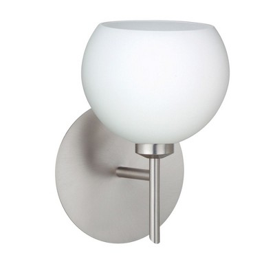 Besa Lighting Palla 5 1 - Light Wall Light in  Satin Nickel