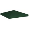 vidaXL Gazebo Top Cover Green Polyester with PVC coating 10x10ft - 2 of 4
