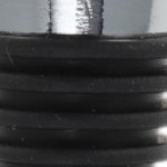 red, silver tone, black