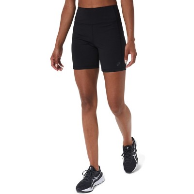 asics women's shorts with pockets