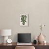 Art Remedy Green Vase I Minimalistic Botanical and Floral Art Prints Framed - 2 of 4
