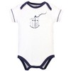 Touched by Nature Organic Cotton Bodysuits 5pk, Blue Whale - image 4 of 4