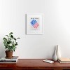 Deny Designs Ayeyokp Blue Pink Leaves Matisse Art Print - 2 of 4