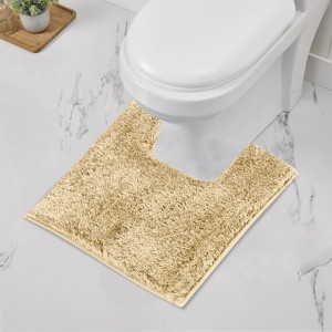 Haven Collection Bathroom Rug 100% Polyester Tufted Bath Mat, Non-Slip TP Rubber Backing, Machine Washable Bath Rug - 1 of 2