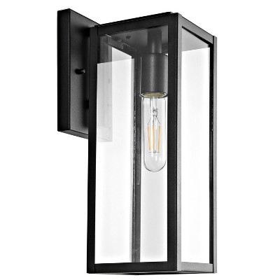 Norsan Outdoor Wall Lantern - Black - Safavieh