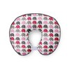 Bacati - 3 pc Elephants Pink/Gray Hugster Feeding & Infant Support Nursing Pillow with 2 removable zippered covers - 2 of 4