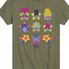 Boys' - Trolls - Tiny Star Grid Branch and Friends Short Sleeve Graphic T-Shirt - 2 of 4