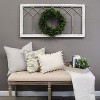 Stratton Home Decor Rustic Farmhouse Distressed Window Panel Wall Decor, White - 4 of 4