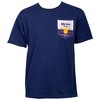 Mens Corona Extra Front and Back Label Pocket T-Shirt - 2 of 4