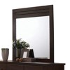 FONTOI Mirror Furniture Arched Wall Mirror Modern Curved Frame Design Adds Elegant Depth for Bedroom Living Room Entryway Décor, Mahogany, 1"*39"*37" - 3 of 4