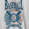 Social Collective Men's Baseball Club  Americana 4Th Of July Long Sleeve Graphic Cotton Sweatshirt Hoodie - 2 of 4