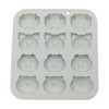 Unique Bargains Chocolate Mould 12-Cavity Pig Varieties Candy Mould Hand Wash Gray 5.59"x5.16"x0.63" 1 Pc - 3 of 4
