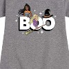 Girls' - Barbie - Boo Barbie Girls Graphic Short Sleeve Fleece Dress - 2 of 4