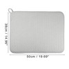 Unique Bargains Solid Color Dish Drying Mat - 4 of 4