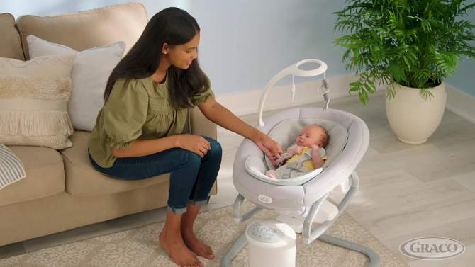Graco Soothe My Way Baby Swing with Removable Rocker, 2 of 9, play video