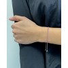 SHINE by Sterling Forever Adjustable CZ Slider Bracelet - 2 of 2