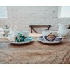 Silver Buffalo Disney Alice In Wonderland Mad Hatter Bone China Teacup and Saucer | Set of 2 - 3 of 4