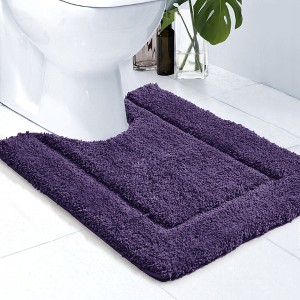 Deconovo Absorbent Non Slip Bathroom Rug Soft Plush Contour Mat - 1 of 4