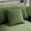 131.89" Chenille Upholstery Modular U-Shaped Sectional Sofa, 6-Piece Free Combination Couch - 3 of 4