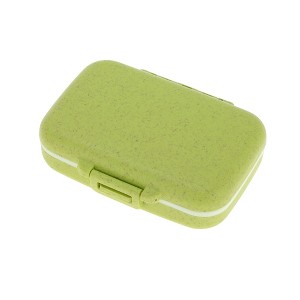 Unique Bargains 6 Grids Single Layer Pill Box 1 Pc - 1 of 4
