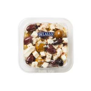 DeLallo Deli Fresh Greek Feta Salad in Oil - 7oz - 1 of 4